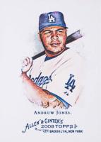 2008 Topps Allen & Ginter #38 Andruw Jones Baseball Card
