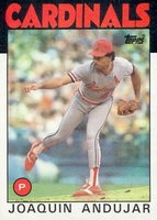 1986 Topps #150 Joaquin Andujar Baseball Card