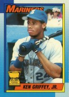 1990 Topps Tiffany #336 Ken Griffey Jr. Baseball Card