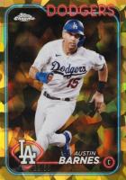 2024 Topps Chrome Sapphire #422 Austin Barnes Gold Baseball Card