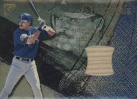 2001 Topps Gallery Originals Game Bat #GRRP Rafael Palmeiro Baseball Card