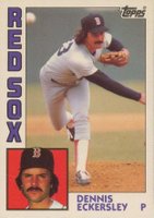1984 Topps Tiffany #745 Dennis Eckersley Baseball Card