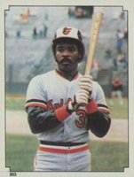1984 Topps Stickers #203 Eddie Murray Baseball Card