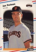1988 Fleer #93 Jon Perlman Baseball Card