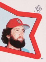 1983 Topps Stickers #166 Bruce Sutter Baseball Card