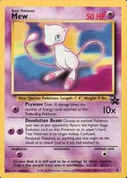 2000 Pokemon Japanese Promo #8 Mew English Glossy- Gotta Magazine TCG Card
