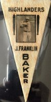 1916 Ferguson Bakery Felt Pennant # Frank Baker Baseball Card