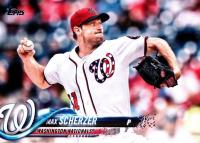 2018 Topps #629 Max Scherzer Baseball Card