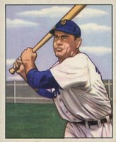 1950 Bowman #211 Charlie Keller Baseball Card