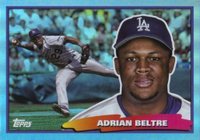 2022 Topps Archives 1988 Topps Big Foil #88BF34 Adrian Beltre Baseball Card