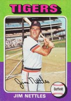 1975 Topps #497 Jim Nettles Baseball Card