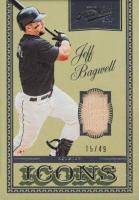 2016 Panini Prime Cuts Icons Bats #IB-JB Jeff Bagwell Baseball Card