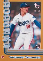 2024 Topps Brooklyn Collection #47 Yoshinobu Yamamoto Gold Baseball Card