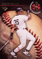 1996 Leaf Statistical Standouts #3 Frank Thomas Baseball Card