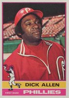 1976 Topps #455 Dick Allen Baseball Card