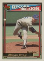 1992 Topps Gold #4 Nolan Ryan Winner Baseball Card