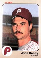 1983 Fleer #158 John Denny Baseball Card