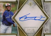 2019 Topps Transcendent Framed Transcendent Autographs #VGJ Vladimir Guerrero Jr. Variation Baseball Card