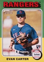 2024 Topps Heritage #170 Evan Carter Baseball Card