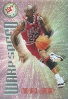 1995 Stadium Club Warp Speed #WS1 Michael Jordan Basketball Card