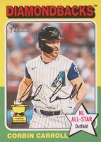 2024 Topps Heritage Mini #372 Corbin Carroll Throwback Uniform Baseball Card