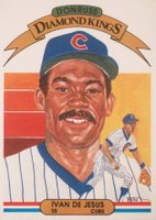 1982 Donruss #14 Ivan DeJesus Diamond Kings Baseball Card