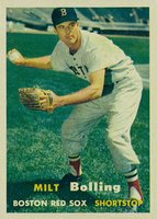 1957 Topps #131 Milt Bolling Baseball Card