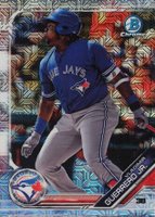 2019 Bowman Mega Box Chrome #1 Vladimir Guerrero Jr. With Helmet Baseball Card
