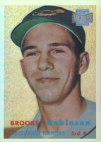 2001 Topps Archives Reserve #2 Brooks Robinson 1957 Topps Reprint Baseball Card