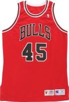 1979 Hall of Fame Player Game Used  # Michael Jordan Jersey Basketball Card