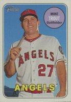 2018 Topps Heritage  #275 Mike Trout Baseball Card