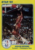 1984 Star Court Kings 5 x 7 #4 Julius Erving Basketball Card