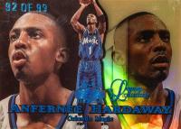 1998 Flair Showcase Legacy Collection  #18L Anfernee Hardaway Row 1 Basketball Card