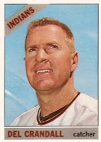 1966 Topps #339 Del Crandall Baseball Card