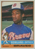 1976 Topps #256 Rowland Office Baseball Card