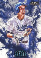 2016 Topps Update Fire #F-11 Corey Seager Baseball Card