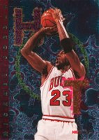 1995 Hoops Hot List #1 Michael Jordan Basketball Card