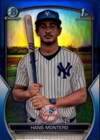 2023 Bowman Chrome Prospects #BCP173 Hans Montero Blue Baseball Card