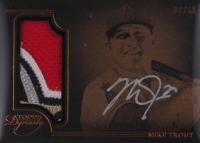 2014 Topps Dynasty Autograph Patch #APMT6 Mike Trout Baseball Card