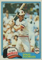 1981 Topps #188 Doug DeCinces Baseball Card