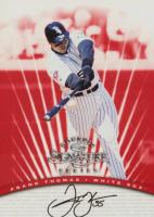 1997 Donruss Signature Autograph Promo # Frank Thomas Facsimile Baseball Card