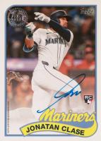 2024 Topps Update 1989 Topps Baseball Autographs #JCL Jonatan Clase Baseball Card