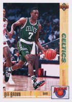 1991 Upper Deck Rookie Standout #R12 Dee Brown Basketball Card
