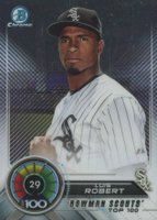 2018 Bowman Scouts' Top 100 Chrome #BTP29 Luis Robert Baseball Card