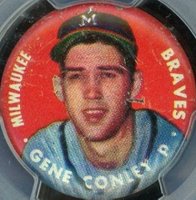 1956 Topps Pins # Gene Conley Baseball Card