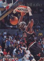 1996 Upper Deck Jordan Tribute #MJ29 Michael Jordan MJ Visions Basketball Card