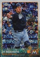 2015 Topps Chrome Update #US398 J.T. Realmuto Baseball Card