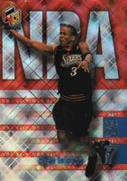 1999 Upper Deck HoloGrFX NBA 24/7 #N2 Allen Iverson Basketball Card