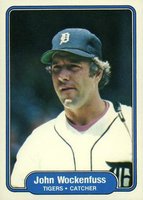 1982 Fleer #286 John Wockenfuss Baseball Card