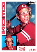 1984 Topps Tiffany #113 Kelly Paris Baseball Card
